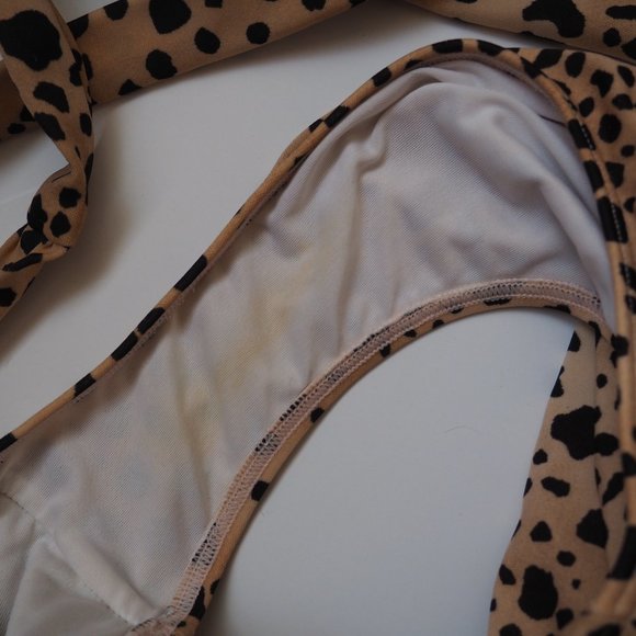 Victoria’s Secret Cheetah One Piece Halter Swim - Picture 6 of 6